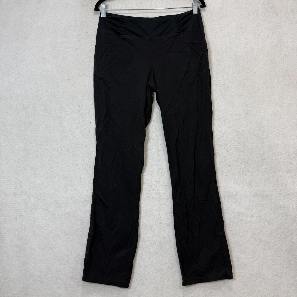Mountain Hardwear Snow Pants Womens M Black Softshell Hiking Skiing Stretch